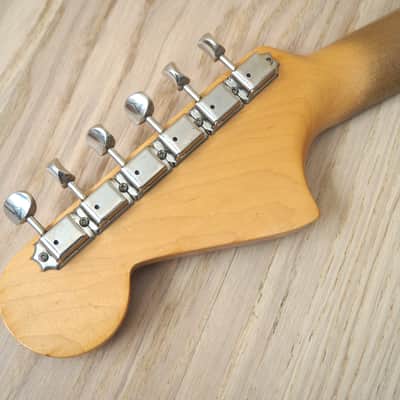 1963 Fender Jaguar Vintage Offset Electric Guitar Pre-CBS Olympic White w/hc image 5