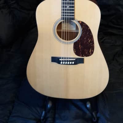 Martin D-16GT Natural Gloss Top Hardshell Case K & K Pickup Installed image 1