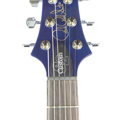 PRS S2 Custom 24 with Pattern Thin Neck Profile, Lake Blue image 6