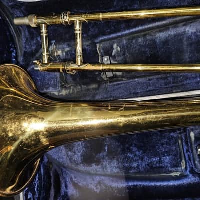 King Cleveland 605 Trombone, USA, w/ case & MP, Good Condition image 10
