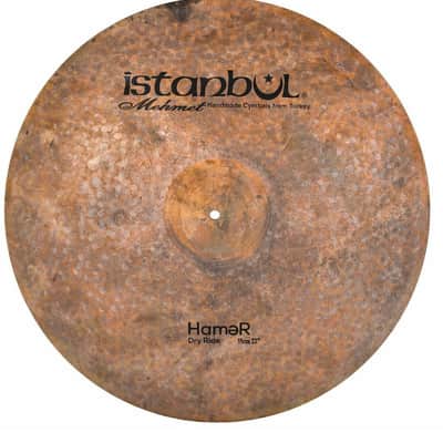 Istanbul Mehmet Cymbals 22" Hamer Dry Ride image 2