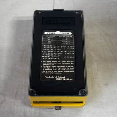 Boss OD-1 Over Drive Metal Screw JRC 4558D CHIP Made in Japan image 5