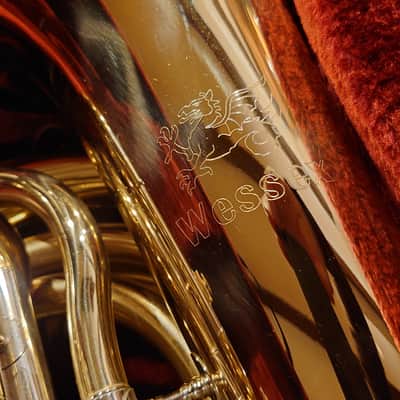 Wessex TB160 "Mighty Midget" BBb tornister travel tuba image 4