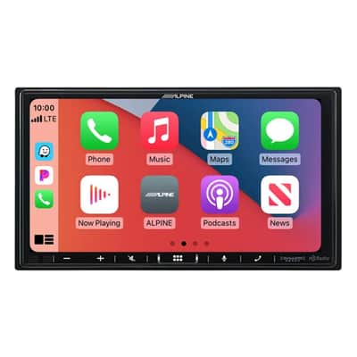 Alpine iLX-407 7" Receiver + DVR-C320R Front & Rear Dash Camera + Accessory Bundle image 3
