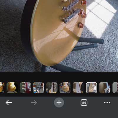 Epiphone '56 Les Paul Standard Goldtop W/OHSC image 15