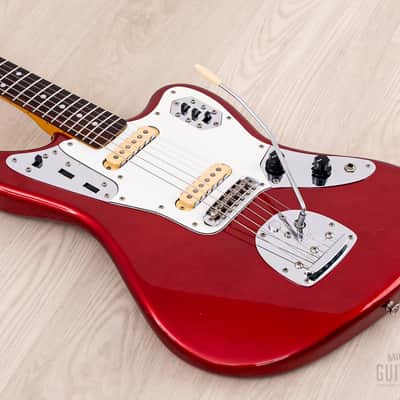 1986 Fender Jaguar '62 Vintage Reissue JG66-75 Candy Apple Red First-Year, Japan MIJ Fujigen image 10