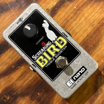 Electro-Harmonix Screaming Bird Treble Booster Pedal | Reverb