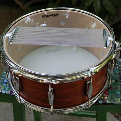 Gretsch Catalina Club Snare Drum 14 x 6.5 with new Evans Heads and Carrying Case image 2