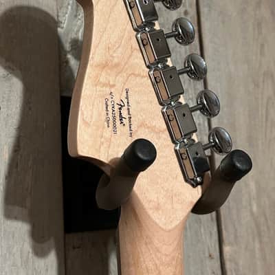New Squier Paranormal Strat-O-Sonic - Crimson Red Transparent, Support A Brick and Mortar Store, Shop Here! image 13