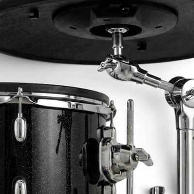 Dolby Electronic 3pc Drum Set 20” Bass Black Sparkle for Roland Alesis image 3