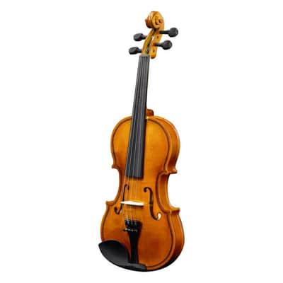3/4 Beginner Acoustic Violin Kit w/ Case, Bow, Shoulder Rest, Rosin & Strings – Student Starter Set image 2