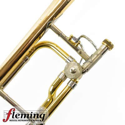 Bach Stradivarius 42G Professional Tenor Trombone - Gold Brass Bell image 14