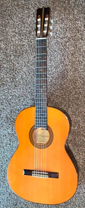 Vintage 1973 Garcia Grade No. 3 classical guitar with case image 1