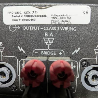 Crest Audio Pro9200 - 2 Available image 3