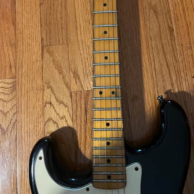 1983 Fender Stratocaster Elite "Lefty" Gloss Black image 3