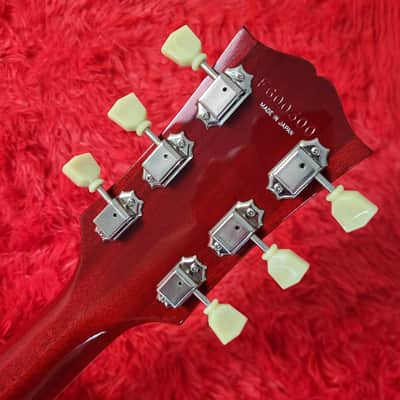 Epiphone Limited Edition '61 SG LQ Lacquer SG Standard 2006 - Cherry - All Original With Original Gigbag - Made In Japan MIJ image 15