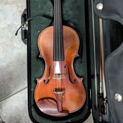Holstein Bench Cannone 1743 Violin Built January 2016 Custom Rosewood Fittings image 1
