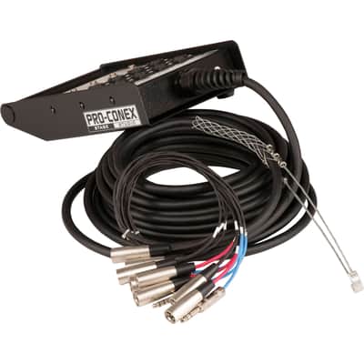 Hosa SH-8X4-25 Stage Box Non-locking 8x4 25 image 2