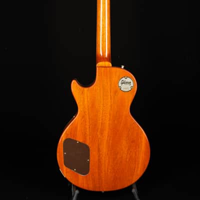 Gibson 1957 Les Paul Standard Murphy Lab Ultra Light aged - Orange Sparkle Top Natural back image 6