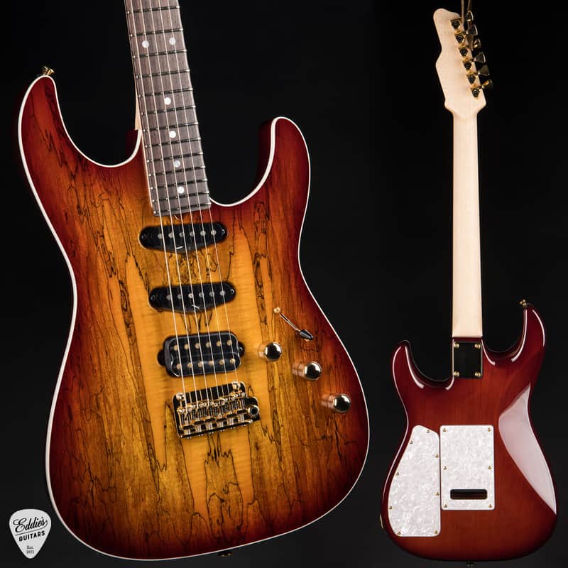James Tyler Studio Elite HD-P Spalted Maple - Honey Burst image 1