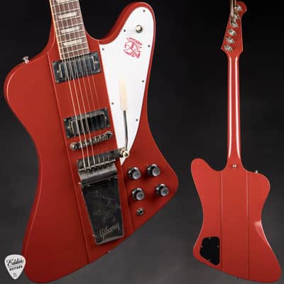 2024 - Gibson Custom Shop 1963 Firebird V W/ Maestro Vibrola Ultra Light Aged Ember Red 8.13 #407723 image 1
