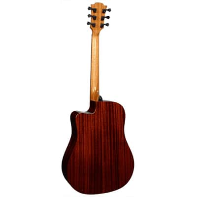 Lag Tramontane T118DCE-BRS | Dreadnought Cutaway Acoustic-Electric, Brown Shadow. New with Full Warranty! image 5