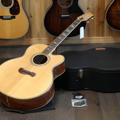 Tacoma JK50C Koa Sitka Acoustic Guitar Natural + OHSC image 1