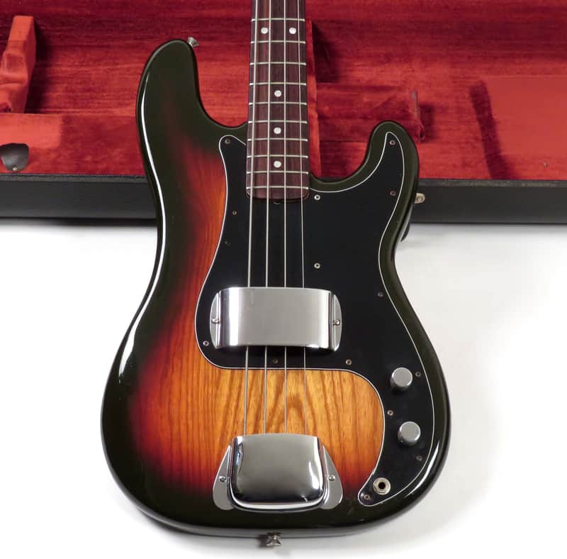 1979 Fender Precision Bass - Sunburst Finish - 1980 - Ash Body & Rosewood Fingerboard image 1
