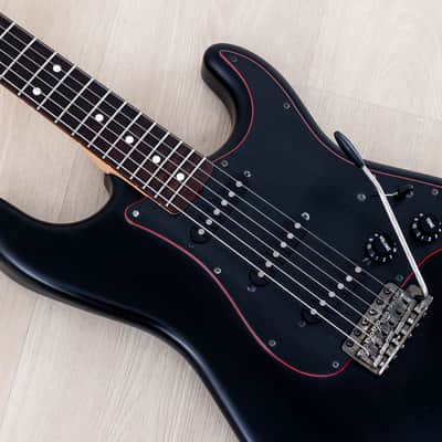 2020 Fender Stratocaster Noir SSS Limited Edition Matte Black, Japan MIJ image 7