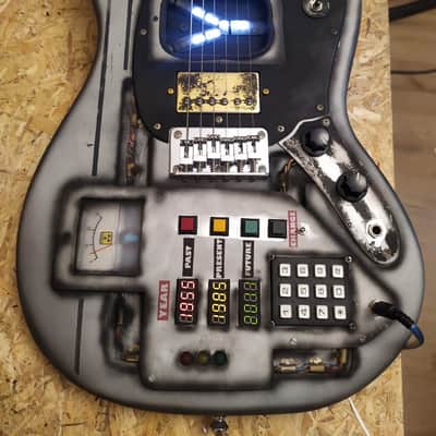 FenderMustang Back To The Future "DELOREAN" By Martper Guitars image 11