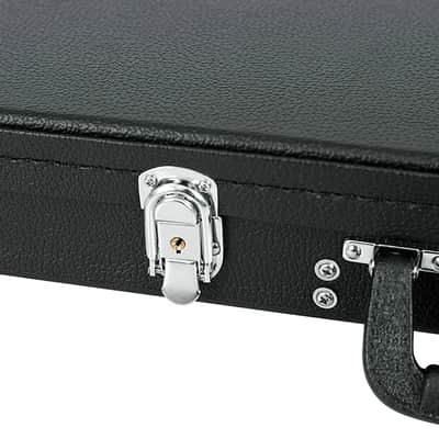 Hard-Shell Electric Guitar Case for Strat & Tele – Wood Plywood Case w/ Plush Interior, Locking Latches, Fits Fender Stratocaster, Telecaster & Standard Electric Guitars image 3