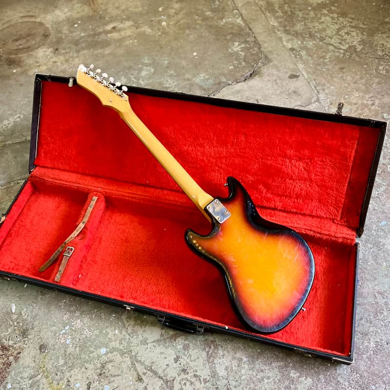 Kay ET-200 electric guitar 1960's - Teisco bizarre MIJ Japan