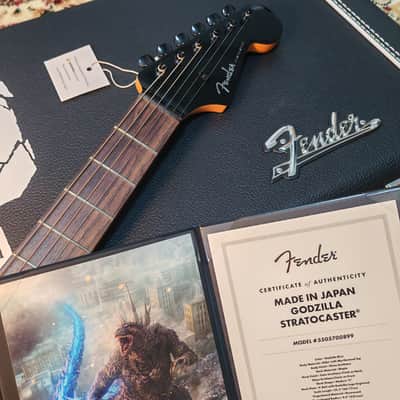 *NEW IN BOX* 2025 Fender Japan Godzilla Blue Stratocaster with Godzilla Distortion Set, Godzilla 70th Anniversary Collaboration Collection Limited Edition 🔥 image 5