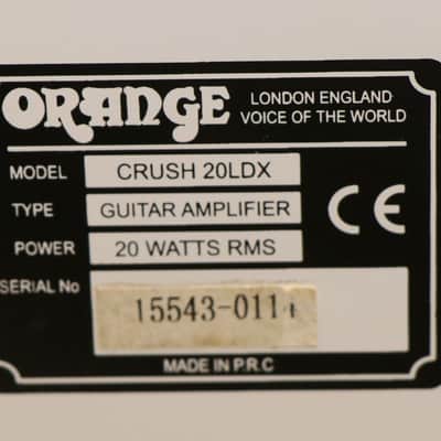 2014 Orange Crush 20LDX Guitar Amplifier Combo Amp 20 Watts RMS image 5