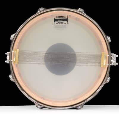 Used Yamaha Steve Jordan 13x6.5 Maple Sig Snare Made in Japan. w/ Case image 4