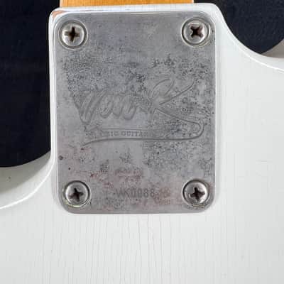 Von K Guitars Todd Rundgren Tribute Mustang Style Olympic White Nitro Lacquer image 9