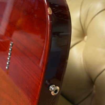 Fender American Select Carved Top Koa Telecaster 2012 - Sienna Edge Burst image 7