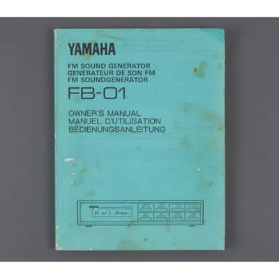 Yamaha FB-01 Owner's Manual