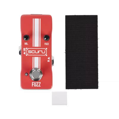 SCURU FUZZ Guitar/Bass Fuzz Effect Pedal VOL/FUZZ Versatile Sound made by Caline image 6