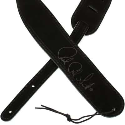 PRS Suede Signature Strap - Black image 1