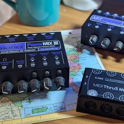 ARTcessories Power mix lll & Head amp plus CME Midi Thru Box 5 image 1