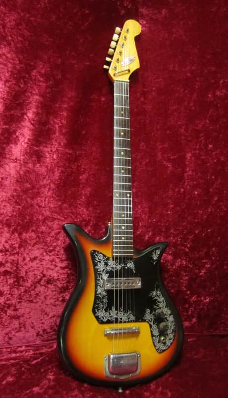 Teisco Del Rey Tele Star ET-100 Tulip  Sunburst image 1