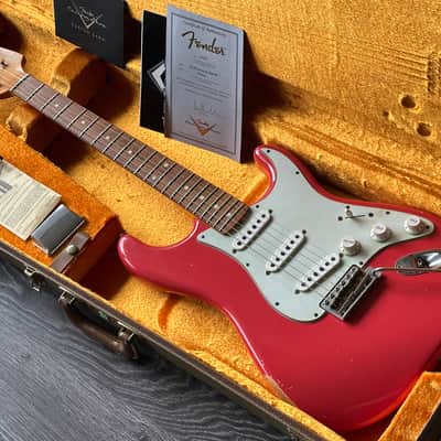 Fender Stratocaster 1962 Relic Fiesta Red Custom Shop image 2
