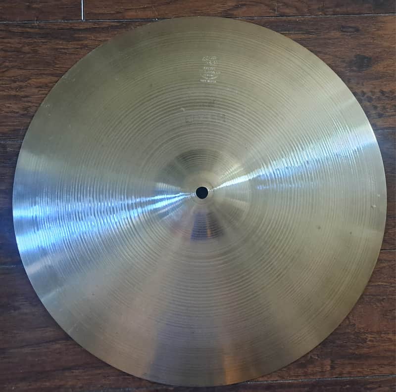 Zildjian 16" A. Zildjian Hollow Logo Thin Crash Cymbal 1978 - 1982 - Traditional image 1