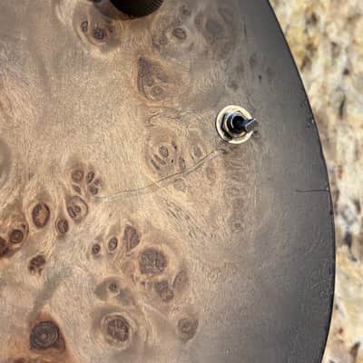 Ibanez RGD71ALPA-CKF Axion Label 2022 - Charcoal Burst Black Stained Flat - BARE KNUCKLE AFTERMATHS image 17