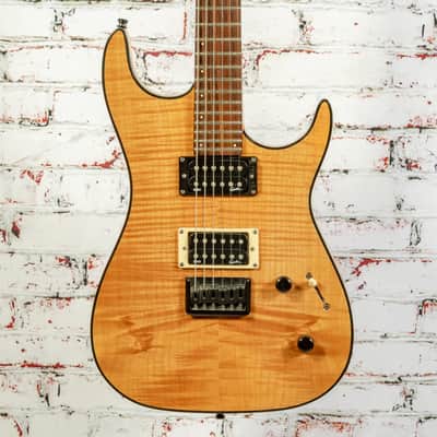 Godin - Redline HB - Solidbody HH Electric Guitar, Satin Flame Maple - x6122 - USED image 1