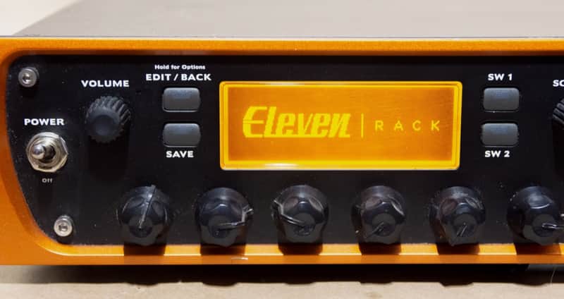 Avid Eleven Rack Guitar Multi-Effects Processor and Pro Tools Interface 2010 - 2017 - Orange image 1