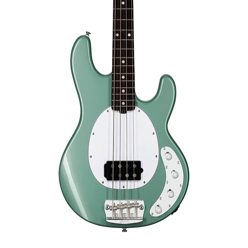 Sterling by Music Man StingRay Ray34 - Dorado Green image 1