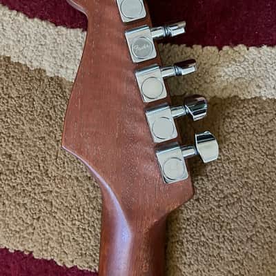 Fender American Acoustasonic Jazzmaster, Ocean Turquoise image 11