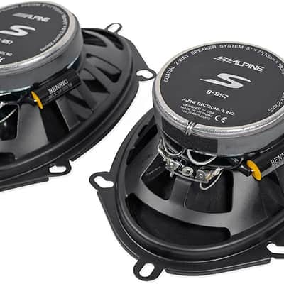 Front+Rear Alpine S 5x7" Speaker Replacement Kit For 1993-1995 Lincoln Mark VIII image 6